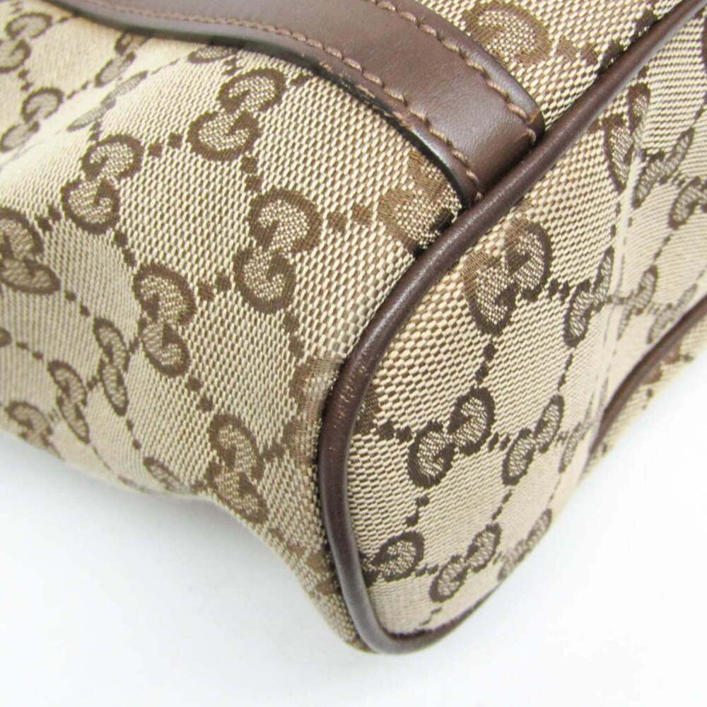 GUCCI Brown Leather Shoulder Bag - Picture 7 of 16